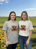 Floral Cow T-shirt